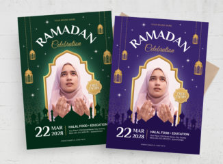 Ramadan Flyer Template (PSD, AI, EPS Format)