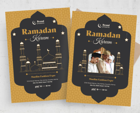 Ramadan / Islamic Flyer Template (PSD, EPS, AI Format)