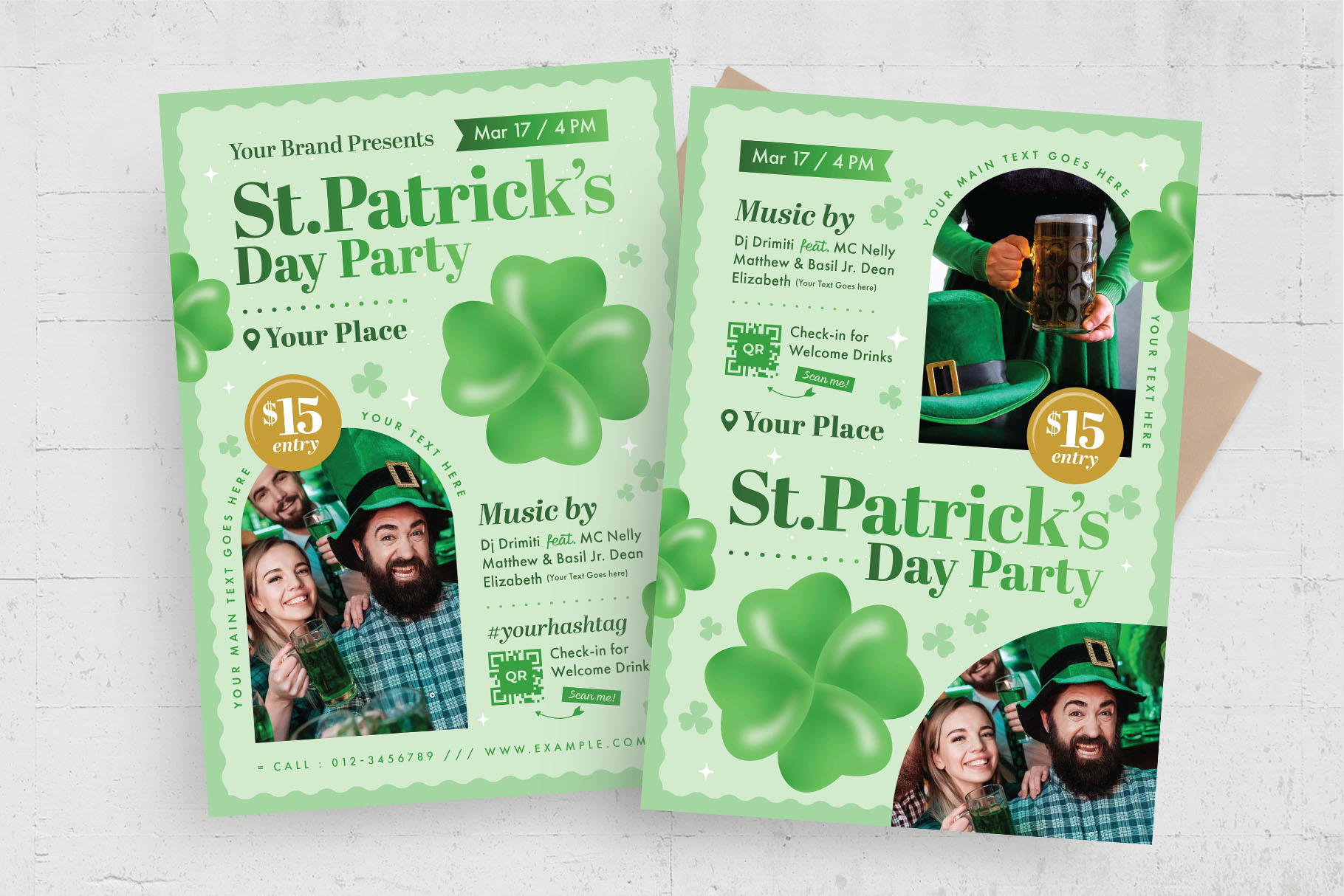 St. Patrick's Day Flyer Template - PSD, Ai & Vector - BrandPacks