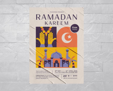 Ramadan Flyer Template (EPS, AI Format)
