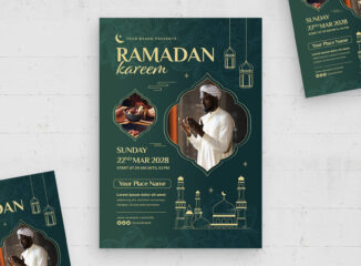Ramadan Flyer Template (AI, EPS Format)