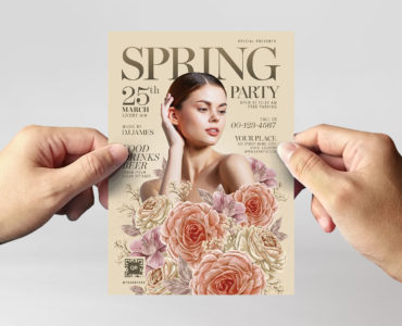 Spring Flyer Template (PSD Format)