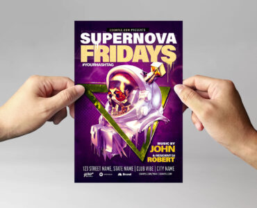Party Flyer Template (PSD Format)
