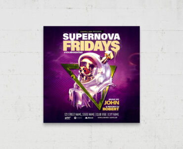 Party Flyer Template (PSD Format)