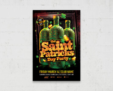 St. Patrick's Day Flyer Template (PSD Format)