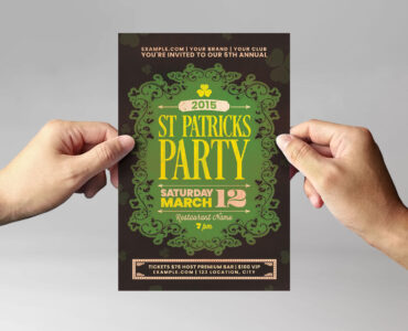 St Patricks Day Flyer / Invite (PSD Format)