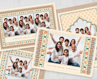Indian Photo Card Template Set (PSD Format)