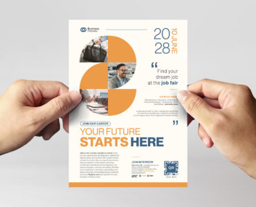 Business Event Flyer Template (AI, EPS Format)
