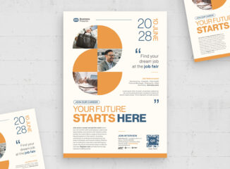 Business Event Flyer Template (AI, EPS Format)