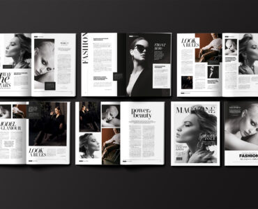 Fashion Magazine Template (INDD Format)