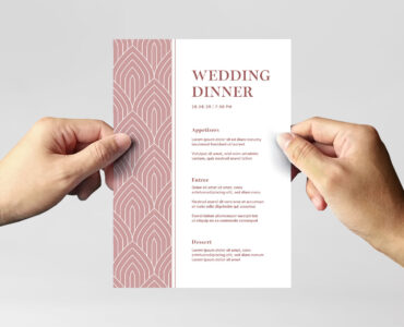 Ornate Wedding Invitation Templates Set (AI, EPS Format)