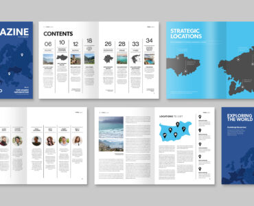 Travel Magazine Template (INDD Format)