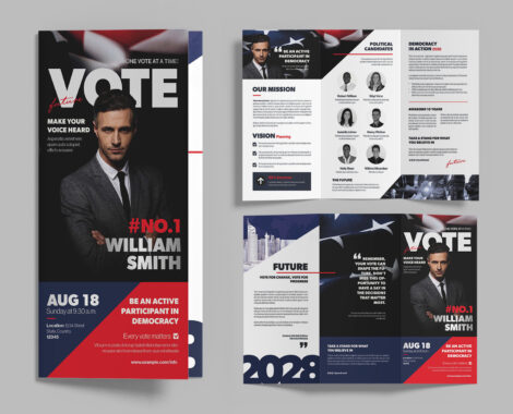 Voting Election Template Set (INDD)