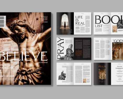 Church Magazine Template (INDD Format)