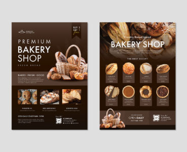 Bakery Flyer Template (AI, PSD, EPS Format)