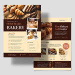 Bakery Flyer Template in PSD Ai EPS formats