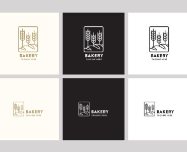 Bakery Logo Template (AI, EPS Format)