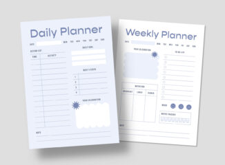 Daily Planner Template (AI, EPS, INDD Format)