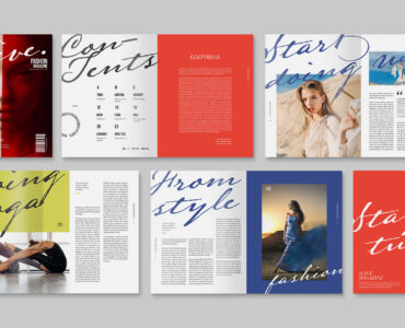 Lifestyle Magazine Template (INDD Format)