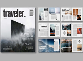 Magazine Template for Adobe InDesign