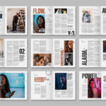 Modern Magazine Template (INDD Format)