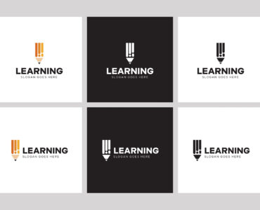 Pencil Logo Template (AI, EPS Format)