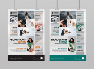 Photography Poster Template (AI, EPS, PSD Format)