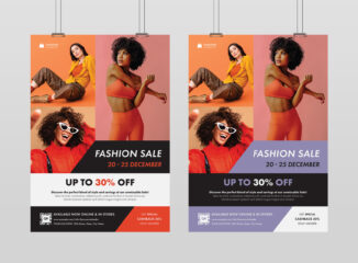 Retail Boutique Sale Poster Template (AI, EPS, PSD Format)