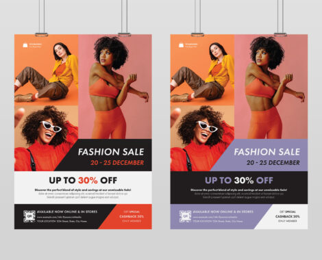 Retail Boutique Sale Poster Template (AI, EPS, PSD Format)
