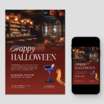 Halloween Flyer Template in AI PSD EPS