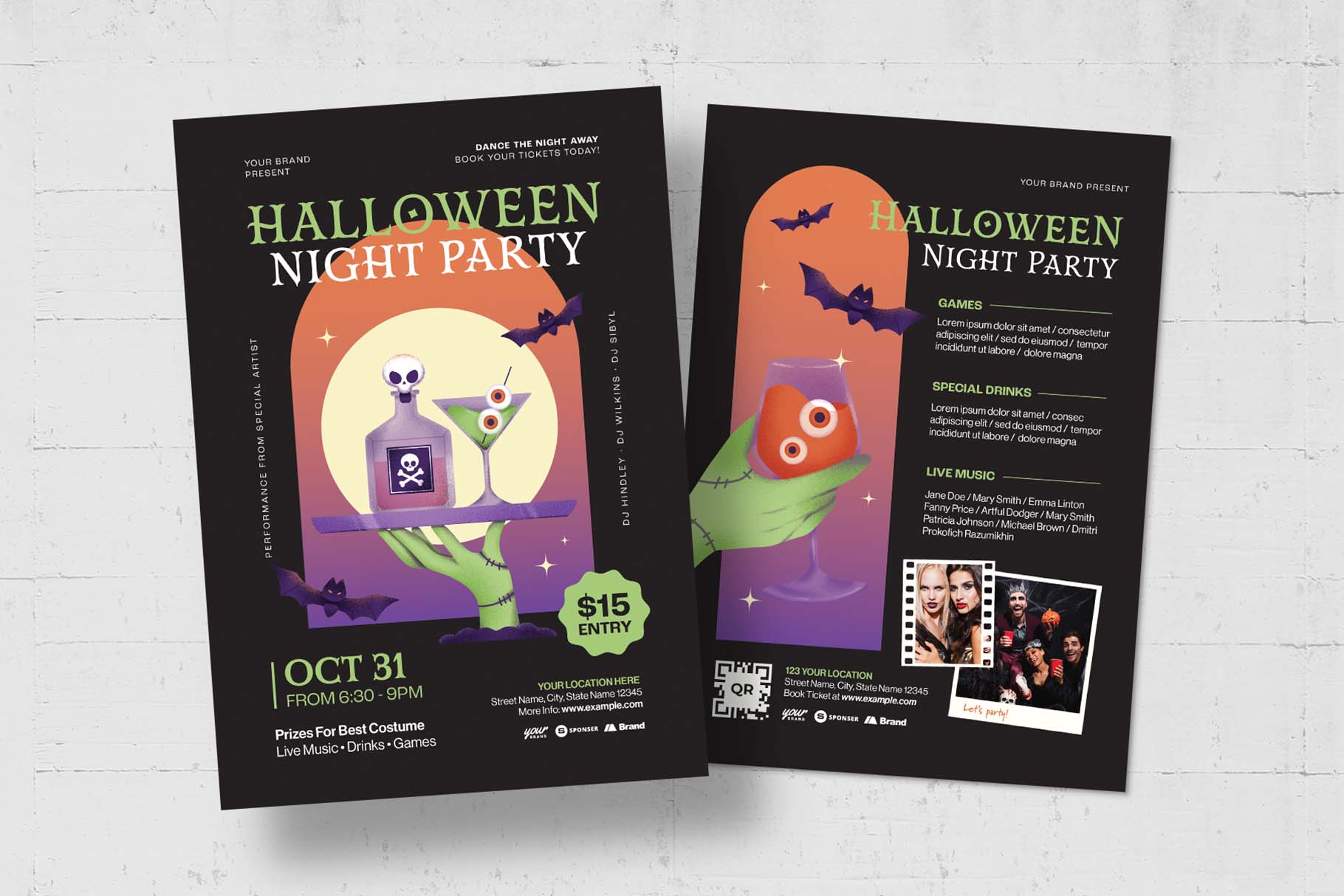 Halloween Flyer Template - BrandPacks