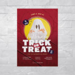 Halloween Flyer Template in PSD AI EPS