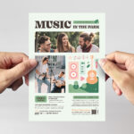 Music Event Flyer Template in AI EPS