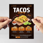 Taco Tuesday Flyer Template in PSD