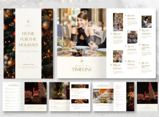 Christmas Brochure Template in InDesign INDD