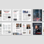 Magazine Template in INDD format