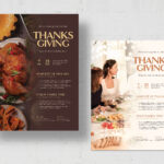 Thanksgiving Flyer Template in AI PSD EPS
