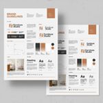 Brand Guidelines Poster in AI EPS PSD