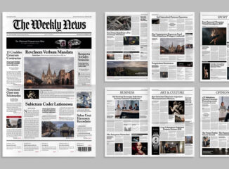 Classic Newspaper Template for InDesign