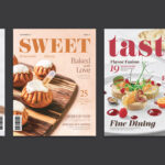 Cooking Food Magazine Cover Templates in AI EPS PSD