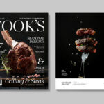 Food Magazine Template in INDD format