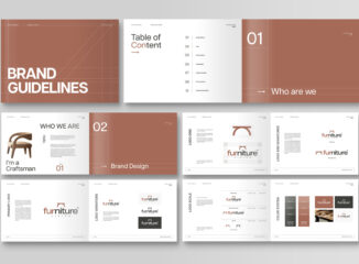 Brand Guidelines Template for InDesign