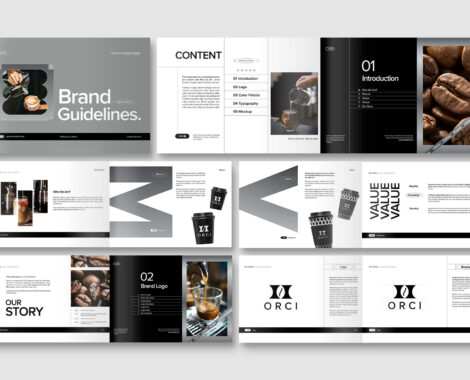Brand Guideline Brochure Template INDD format
