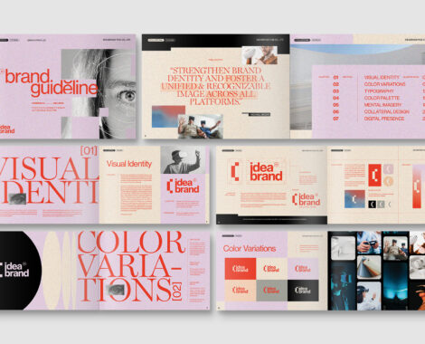 Brand Guideline Magazine Template INDD format