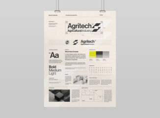 Brand Guideline Poster Template for InDesign