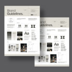 Brand Guidelines Poster Template INDD format