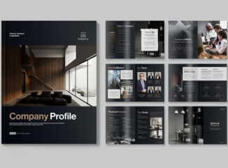 Company Profile Template INDD format