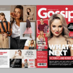 Gossip Magazine Template INDD format