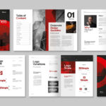 Brand Guidelines Brochure Template in INDD format