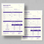 Member Registration Form InDesign format